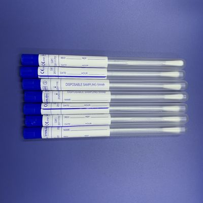 ISO13485長い医学の綿棒、ウイルス テストのための医学の鼻の綿棒