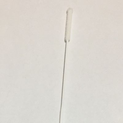 使い捨て可能な生殖不能の医学の綿棒、白いPCRテスト鼻の綿棒